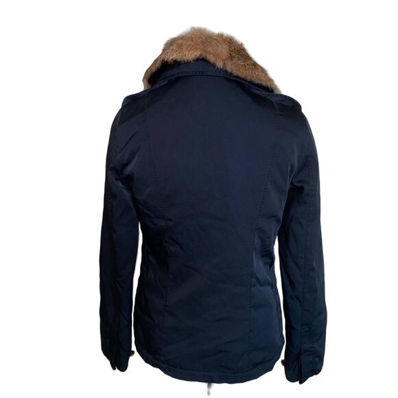 Pinko Faux Fur and Snakeskin front small coat Length 24, Bust 16, Shoulders 14 - Picture 6 of 15